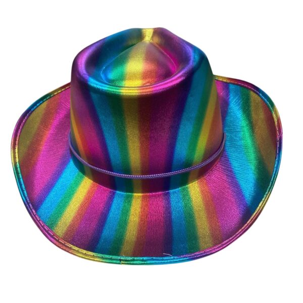 Metalic Rainbow Cowboy Hat (Pack of 48 – £2.50 Incl. VAT each)
