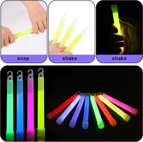 Glow in Dark Glow Sticks (Pack of 144 – £0.25 Incl. VAT each) - Image 2