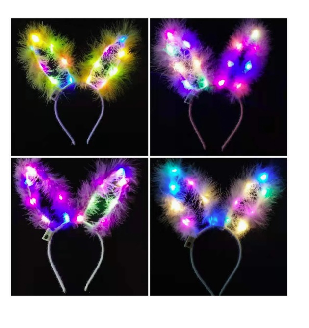 Led Bunny Ear Headband (Pack of 144 – £1.50 Incl. VAT each) - Image 4