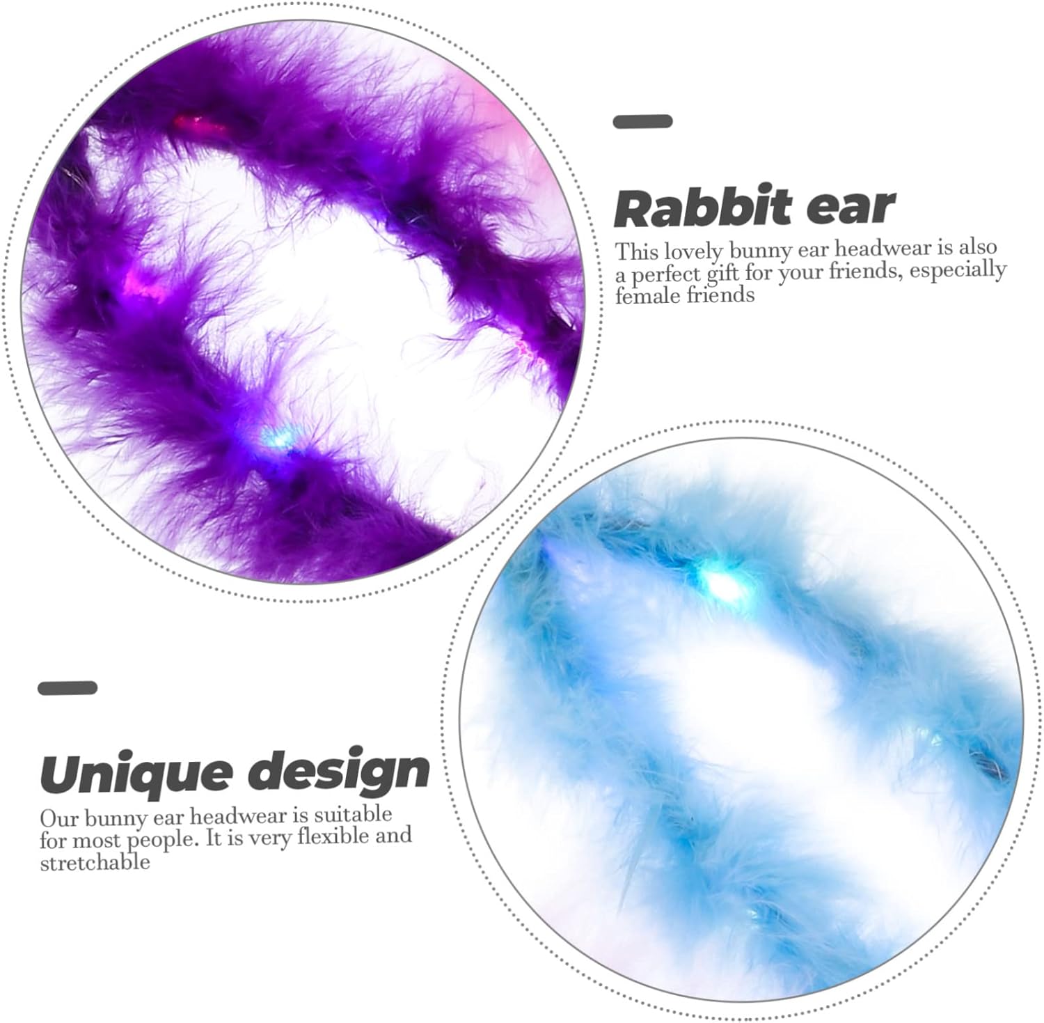 Led Bunny Ear Headband (Pack of 144 – £1.50 Incl. VAT each) - Image 5