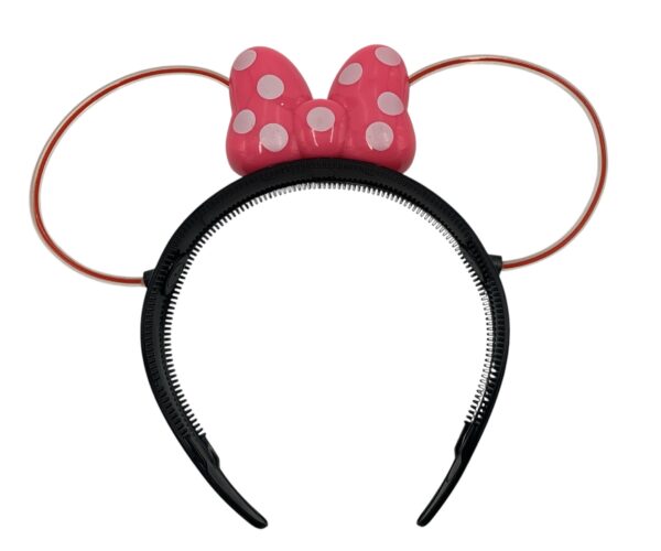 Light-Up Polka Dot Bow Ears Headband (Pack of 144  – £1.25 Incl. VAT each) - Image 4