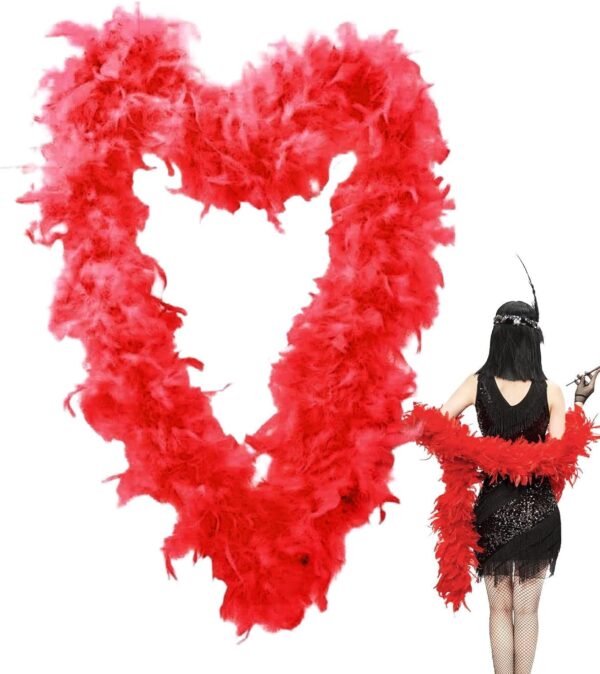 Feather Boa Dance Party Stag Costume Accessory (Pack of 24 – £4.50 Incl. VAT each) - Image 2
