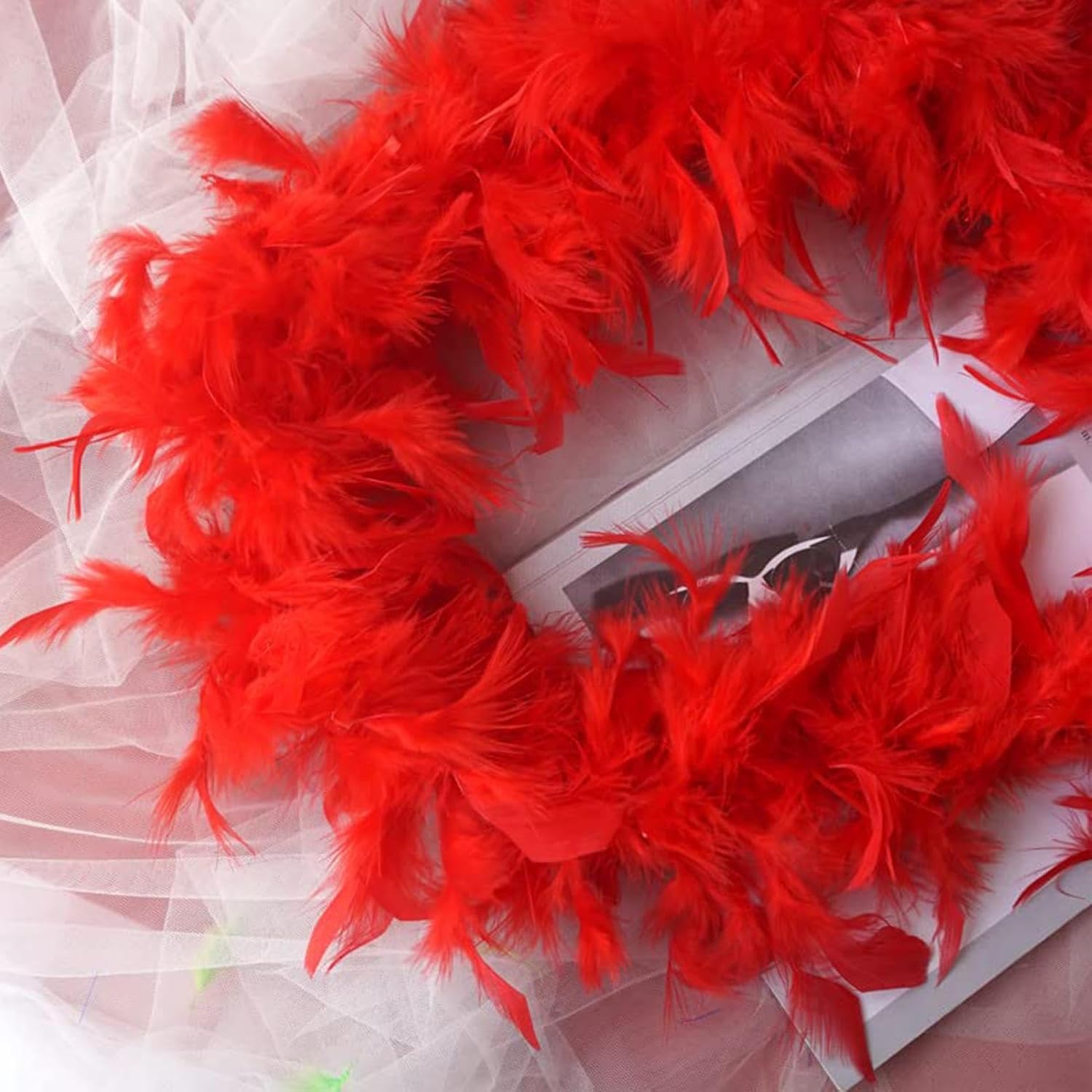 Feather Boa Dance Party Stag Costume Accessory (Pack of 24 – £4.50 Incl. VAT each) - Image 3