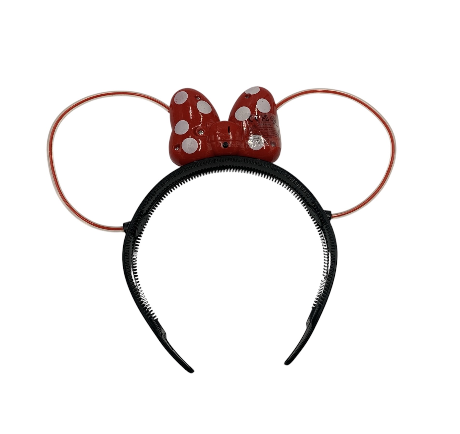 Light-Up Polka Dot Bow Ears Headband (Pack of 144  – £1.25 Incl. VAT each) - Image 2