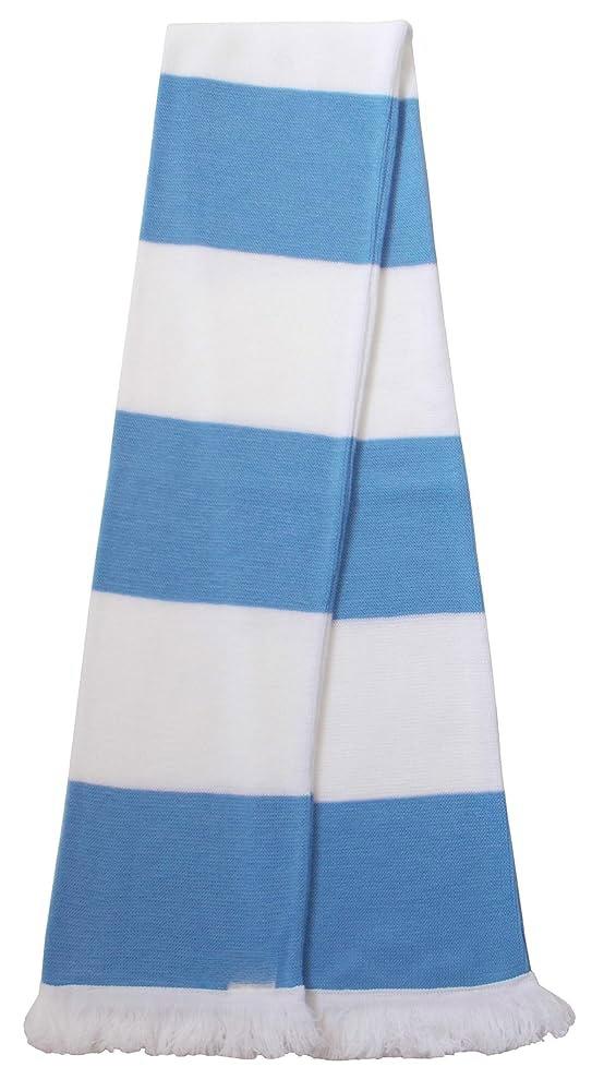 Sky Blue & White Retro Style Scarf (Pack of 100 – £2.50 Incl. VAT each)