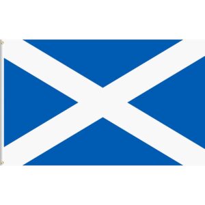 Scotland 5ft X 3ft Scottish National Flag (Pack of 100 –£2.00 Incl. VAT each)