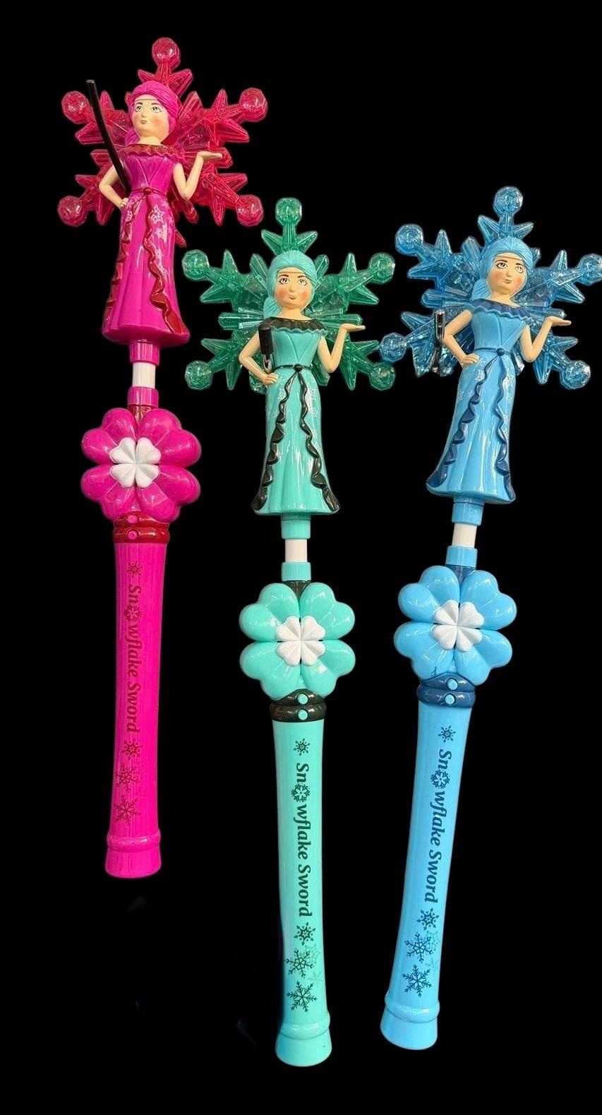 Light-Up and Sound Snowflake Wand (Pack of 72 – £3.00 Incl. VAT each)