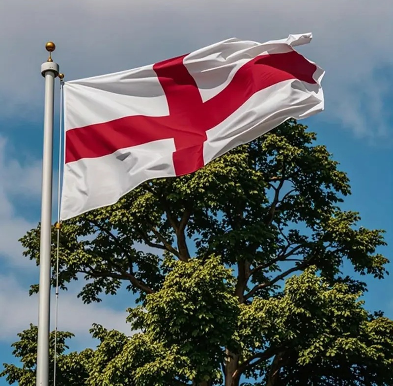 St George's Cross England 5ft x 3ft Flag (Pack of 100 – £2.00 Incl. VAT each) - Image 2