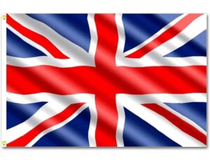 Union Jack 5x3FT England Flag (Pack of 100  – £2.00 Incl. VAT each)