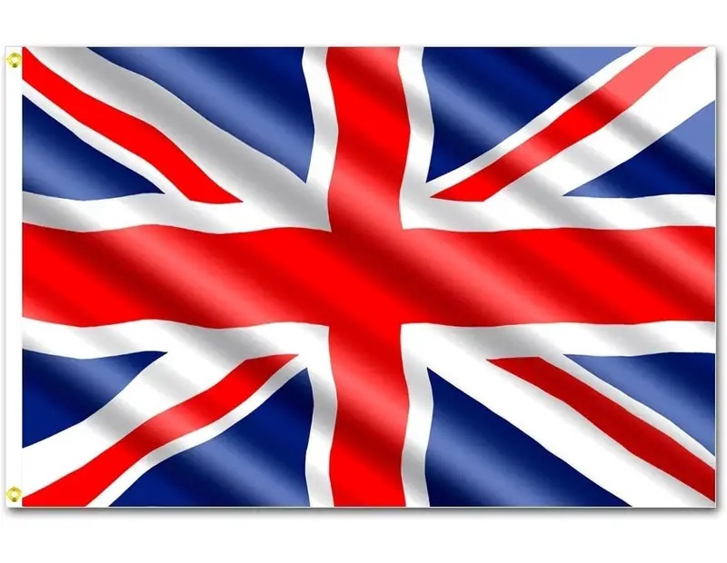 Union Jack 5x3FT England Flag (Pack of 100  – £2.00 Incl. VAT each)