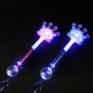 LED Light-Up Crown Wand wih Ball (Pack of 48 – £2.75 Incl. VAT each)