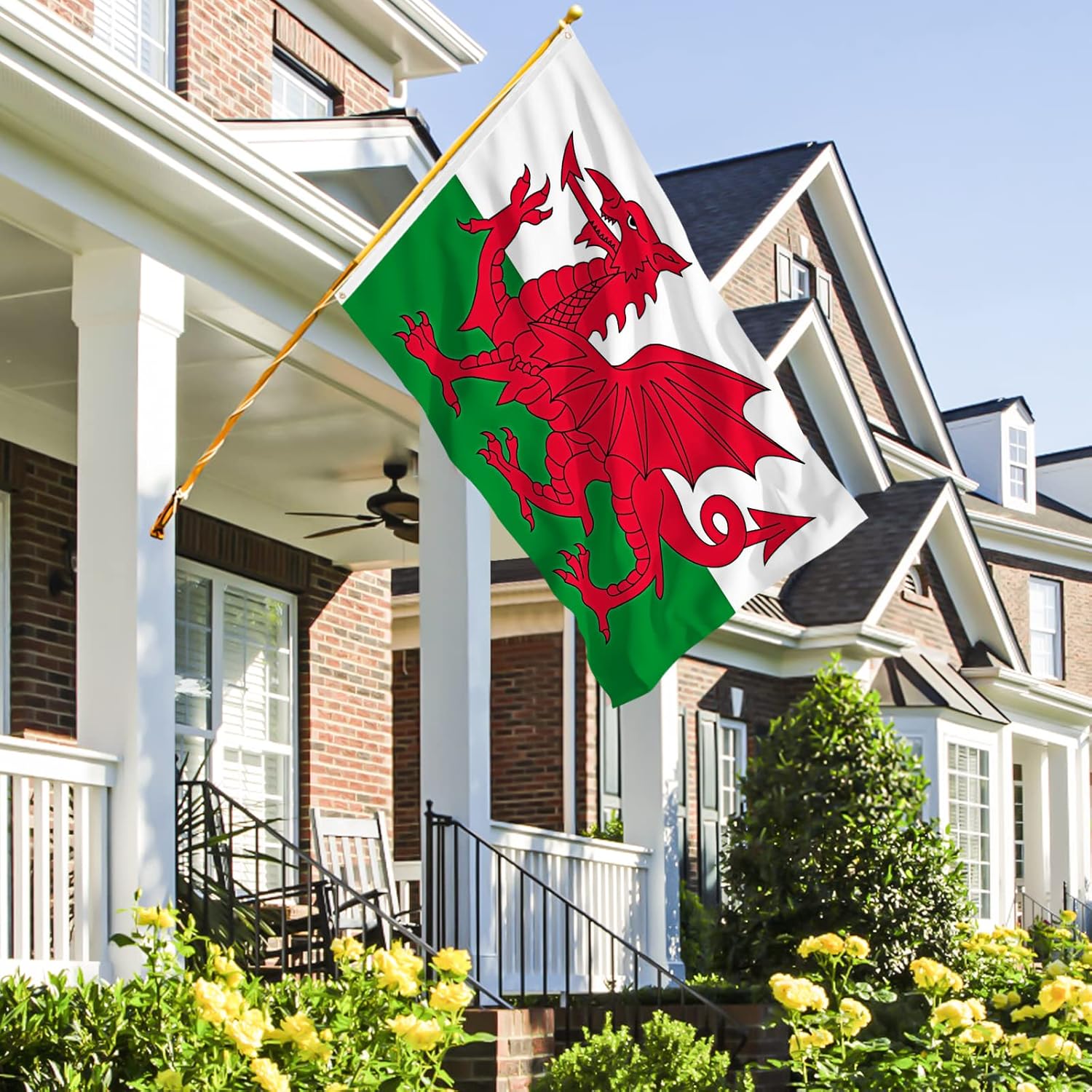 Whales 5ft X 3ft Welsh National Flag (Pack of 100 –£2.00 Incl. VAT each) - Image 2
