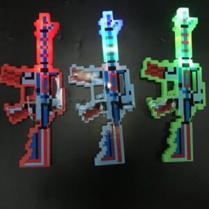 LED Flashing Blocks Gun with sound (Pack of 90  – £2.50 Incl. VAT each)