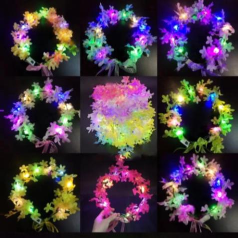 Flashing Flowers Headband (Pack of 144 – £1.00 Incl. VAT each)