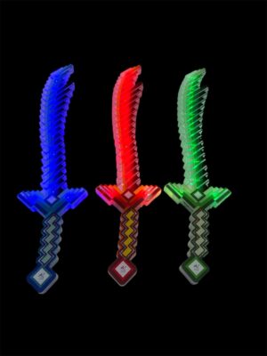 LED Mosaic Sword with Sound (Pack of 48  – £2.75 Incl. VAT each)