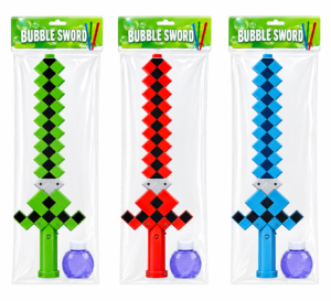 Mosaic Bubble Sword Toy – Kids Bubble Wand | Pack of 36 – £4.75 Incl. VAT each