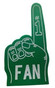 EVA Foam Hand – Sports Supporter Cheer Accessory | Pack of 10 – £1.50 Incl. VAT each