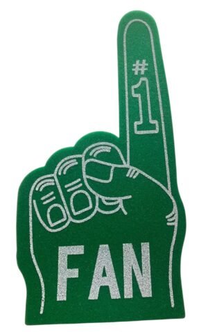 EVA Foam Hand – Sports Supporter Cheer Accessory | Pack of 10 – £1.50 Incl. VAT each