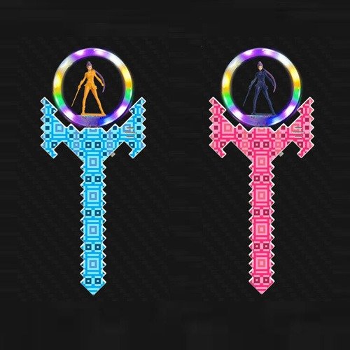 Mosaic Spinner Toy – Pink & Blue LED Light-Up Wand | Pack of 72 – £3.50 Incl. VAT each