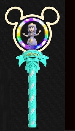 Princess Spinner Toy – Pink & Blue LED Light-Up Wand | Pack of 72 – £3.50 Incl. VAT each
