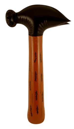 Inflatable Brown Hammer | Pack of 50 – £0.75 Incl. VAT each