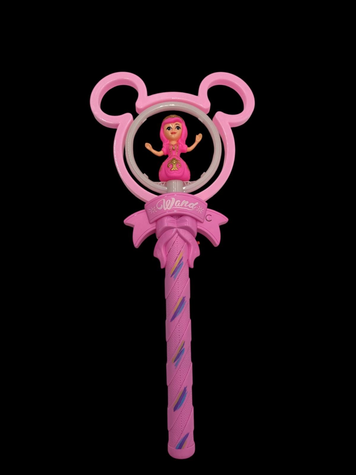 Princess Spinner Toy – Pink LED Light-Up Wand | Pack of 72 – £3.75 Incl. VAT each