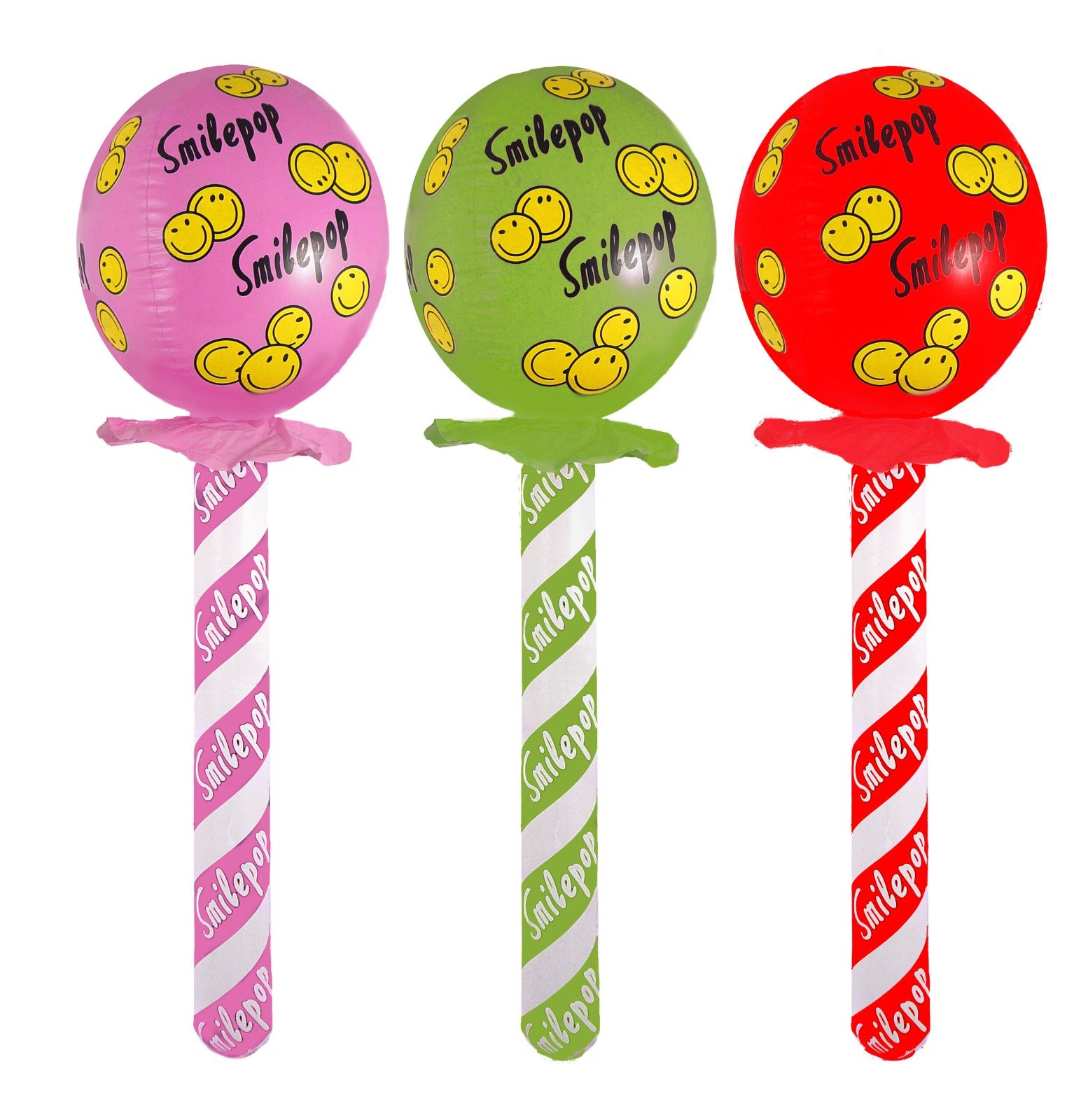 Inflatable Lollipop (72cm) 3 Assorted Colours | Pack of 50 – £1.25 Incl. VAT each